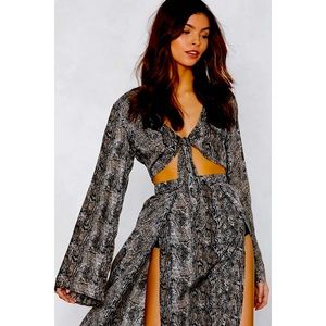 Snake it up skirt set